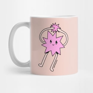 Silly Little Guy | Pink Sticker Version Mug